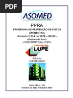 PPRA Modelo Muito Bom 2014