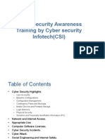Cyber Security Awareness Training by Cyber Security Infotech (CSI)
