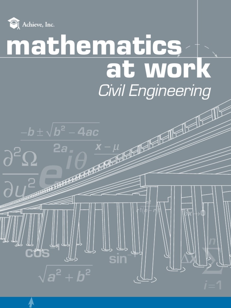 Mathematics at Work Civil Engineering Engineering Civil Engineering