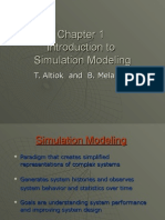 Introduction To Simulation Modeling