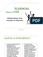 Inteligencias Múltiples Wilfredo Rimari 2009 ok