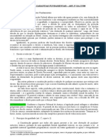 Direitos e Garantias Fundamentais Resumo Artigo 5º Alunos