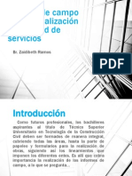 Informe de Campo Para La Realización de Una Red de Servicios1