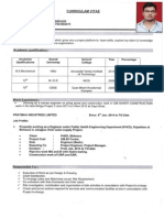 Trainee CV Format