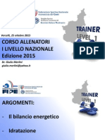 FIPE 2015_Alimentazione Ed Esercizio Aerobico