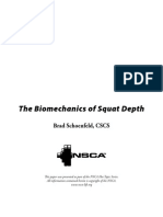 The Biomechanics of Squat Depth