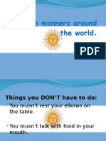 Table Manners Around The World