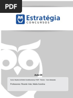 Noções de Direito Constitucional Aula 04