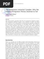 Download The Immigration Industrial Complex Why We Enforce Immigration Policies Destined to Fail  Read Version above for better quality httpwwwscribdcomdoc54556215The-Immigration-Industrial-Complex-Why-We-Enforce-Immigration-Policies-Destined-to-Fail by Tanya Golash-Boza SN28994034 doc pdf