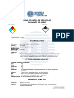 Formiato de Sodio (HDSF)