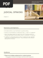 Judicial Opinions