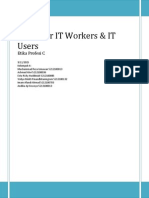 Etika Profesi - IT Workers & IT Users - C - Kelompok 4