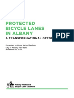 Protected Bike Lanes In Albany Report 2015