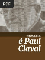É Geografia é Paul Claval
