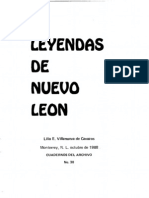 Cuaderno 30. Leyendas de Nuevo León