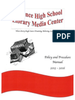 FHS Policy and Procedure 2015