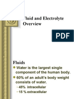 Fluid and Electrolyte Overview '14