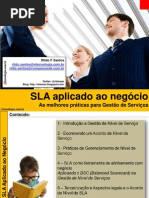 Workshop SLA Aplicado ao Negócio