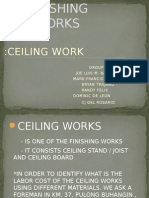 Ceiling Work