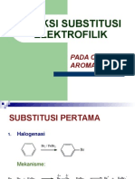 Reaksi Substitusi Elektrofilik