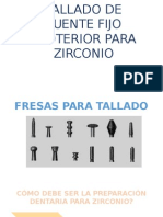 Tallado Zirconio