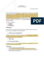 La filiación y el parentesco en Chile