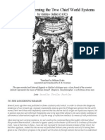 04. Galileo Galilei - Dialogue Concerning the Two Chief World Systems (1632) - Translated by Drake (1953) - Abridged by S. E. Sciortino