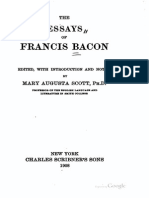 Essays Bacon