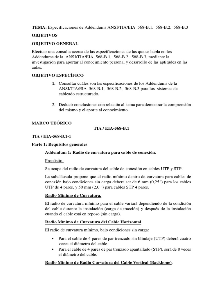 Ansi-Tia-Eia B-1 | Descargar gratis PDF | Equipo de telecomunicaciones ...