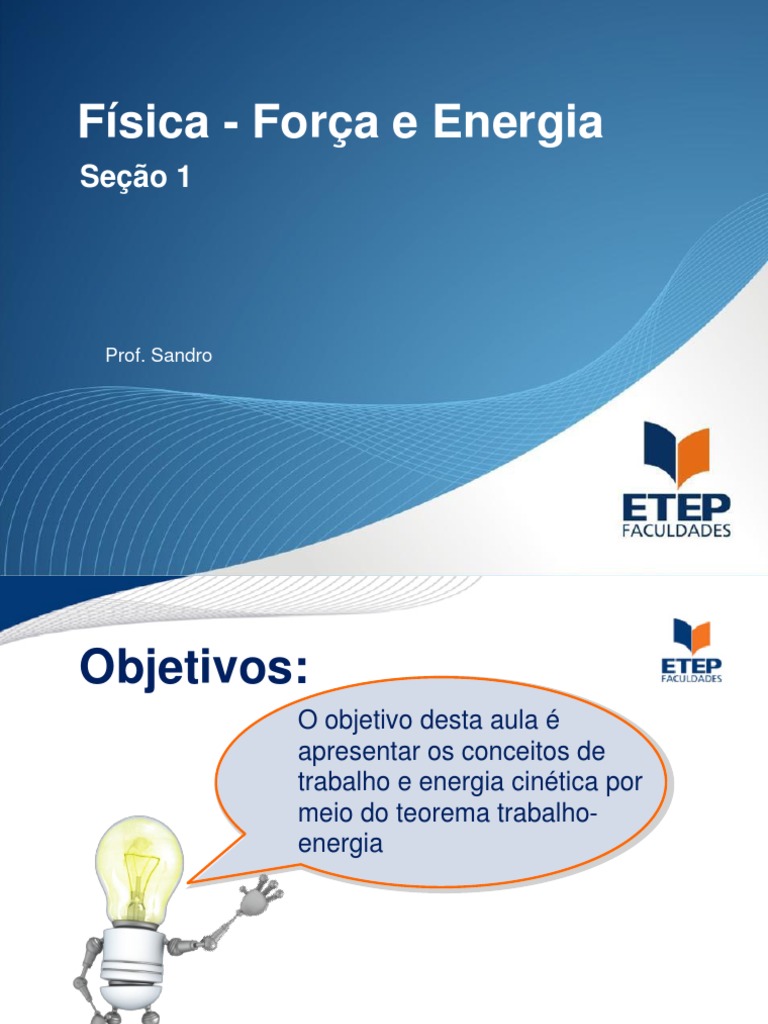 Física - Força e Energia - Seção 1 | PDF | Força | Mecânica Clássica