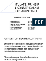 Postulat, Konsep & Prinsip Akuntansi Dalam Teori Akuntansi