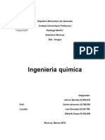 La Frontera de Un Proceso Químico