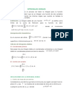 Integrales Dobles