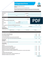 Preliminary Medical Appraisal Form v2