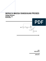 05a-Neraca Massa Rangkaian Proses Dgn EXCEL