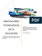 Innovaciones Tecnologicas en La Educaciòn