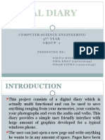 Digital Diary: Computer Science Engineering 3 Year Group - 1