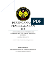 Perencanaan Pembelajaran Ipa