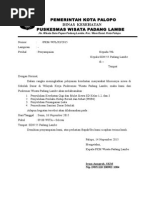 Contoh Surat Pemberitahuan Puskesmas Ke Sekolah