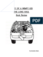 Diary of A Wimpy Kid The Long Haul Book Review: by Sumanah Shazli