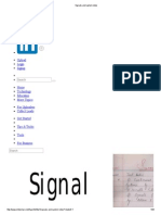 Signals and System Notes