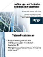 Integration Strategies and Tactics For Information Technology Governance