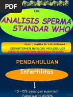 Download Analisis Sperma by AgustianeMawarniAly SN290039694 doc pdf