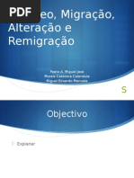 Petróleo, Migração, Alteração e Remigração