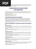 PENGOBATAN OBAT ANTIARITMIA