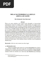 Download Melacak Pemikiran Al Quran Abdullah Saeed by Asykuri Ibn Chamim SN290046131 doc pdf