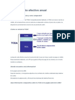 Tasa de Costo Efectivo Anual