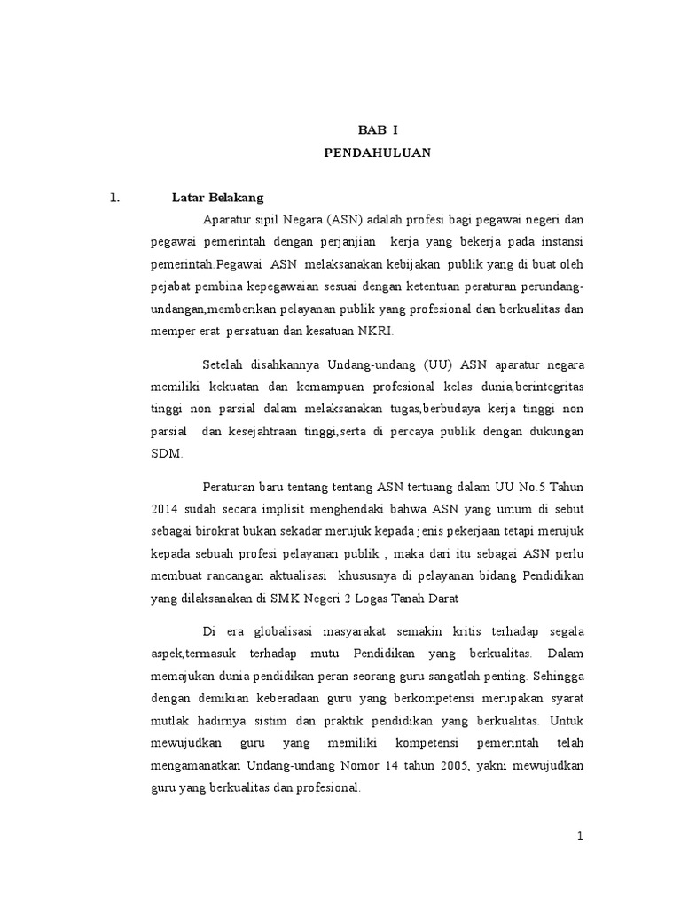 Contoh Laporan Aktualisasi PDF