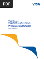Dispute Resolution Forum - Presentation