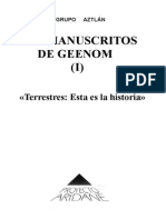 Los Manuscritos de Geenom I Terrestres Esta Es La Historia